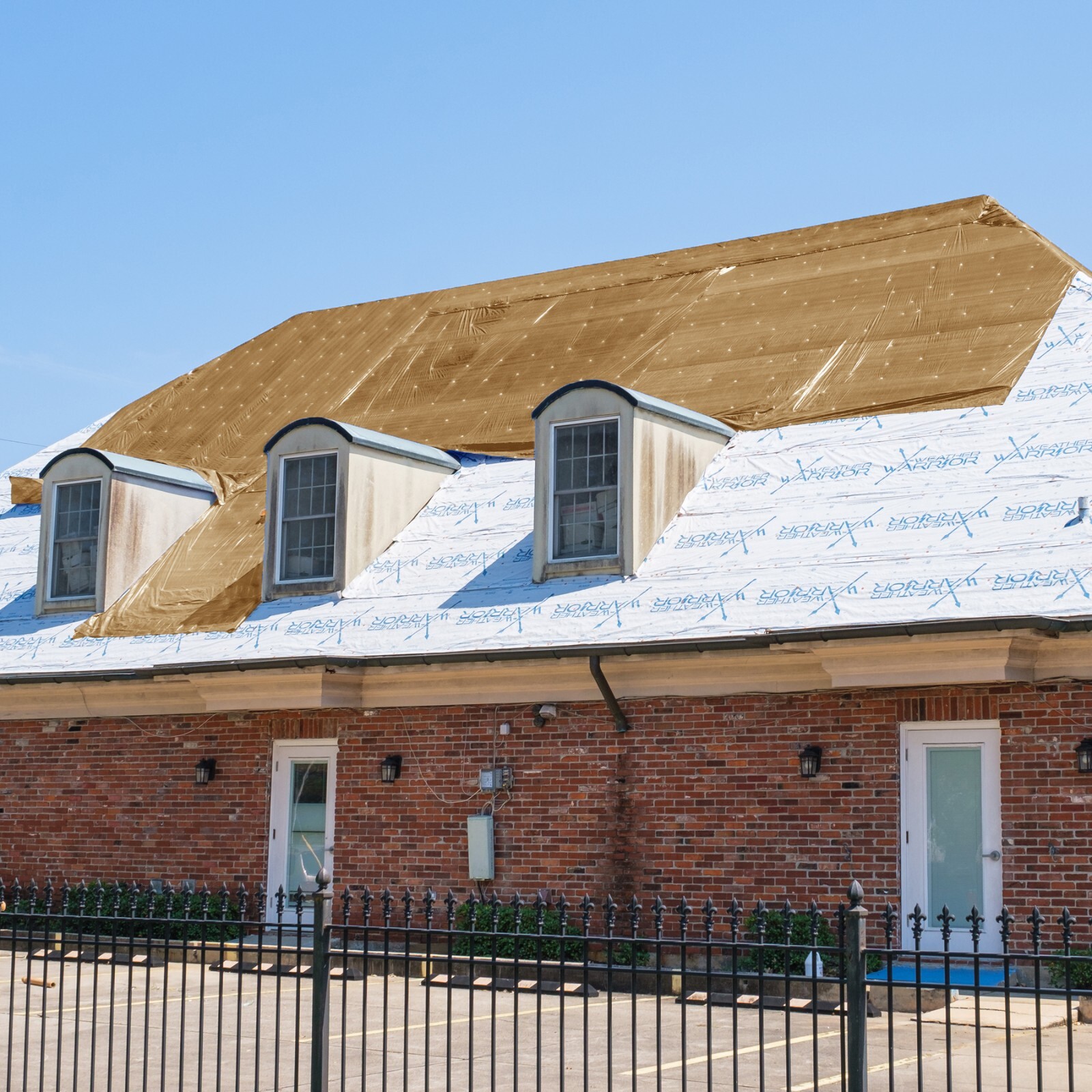 Extra Heavy Duty (Beige/Tan) Tarp 12 Mil Thickness Poly 3Ply 6oz Reinforced Tarp