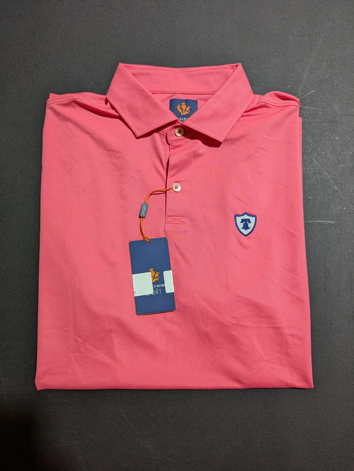Donald Ross Donny Polo Men's Size L Primrose New with Tags