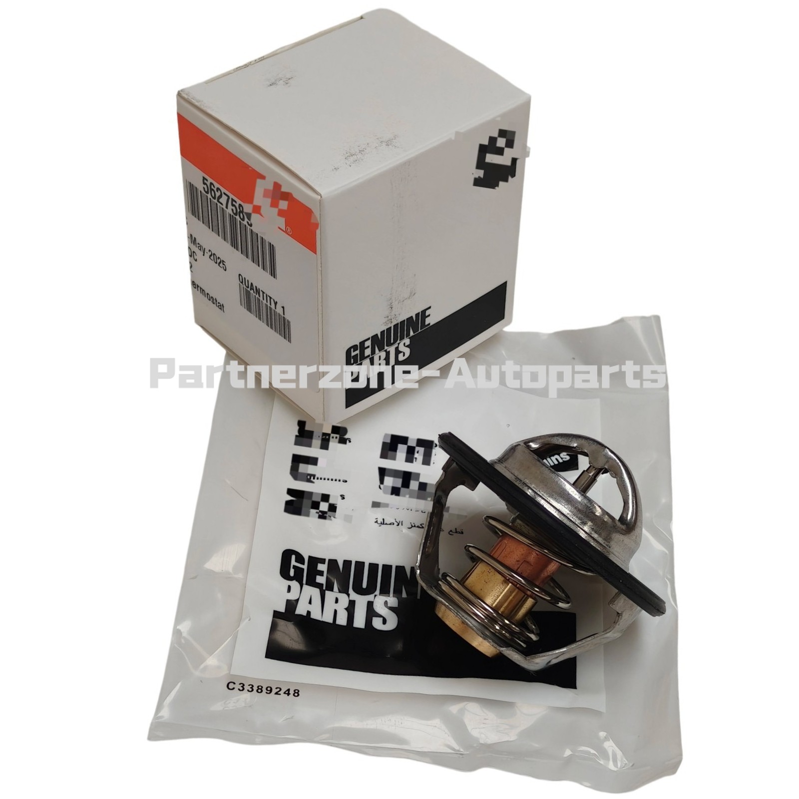 New For Cummins 5627589 5292712 Thermostat With O-Ring