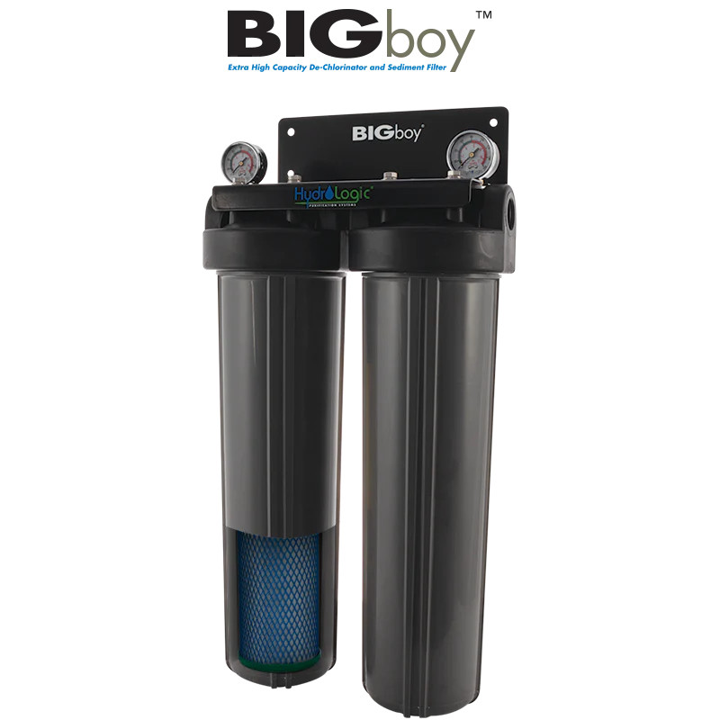 Hydro Logic Big Boy Dechlorinator Water Filter System w/ Upgraded KDF 85 - 7 GPM