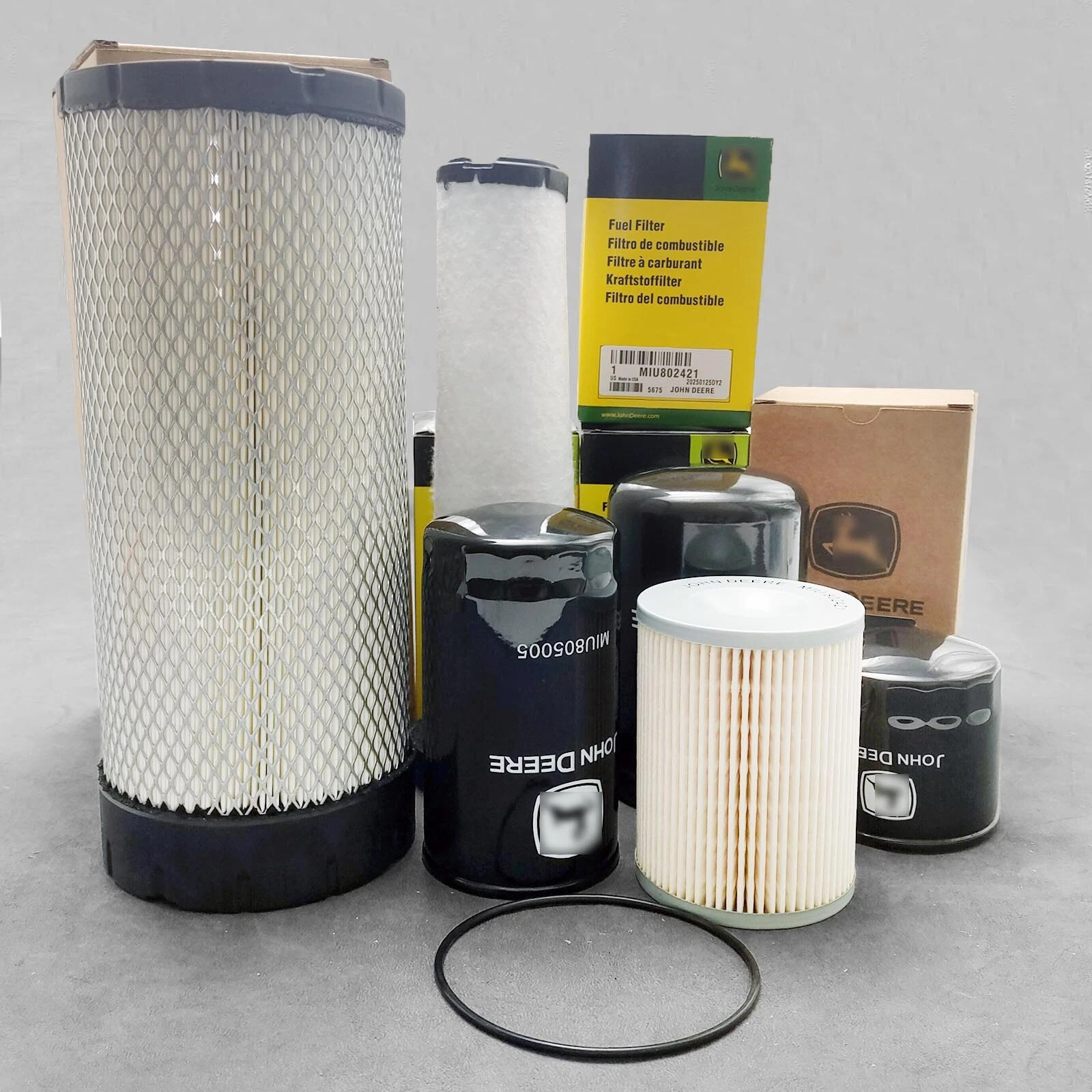 New Complete Filter Service Kit for John Deere 317G Skid Steer Loader