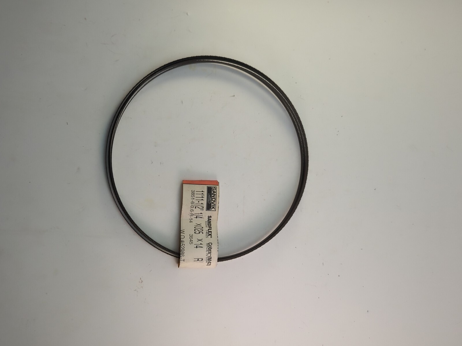 143 1/2" (11'-11 1/2") x 1/4" x .025" 14TPI Sandvik Band Saw Blade M42 Bi-metal