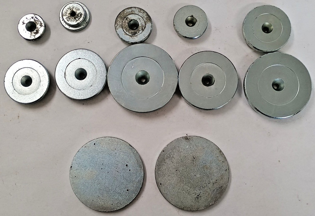 Proto Professional USA 4040 10 PC Puller Step Plates Adapter Set 1 Missing 2