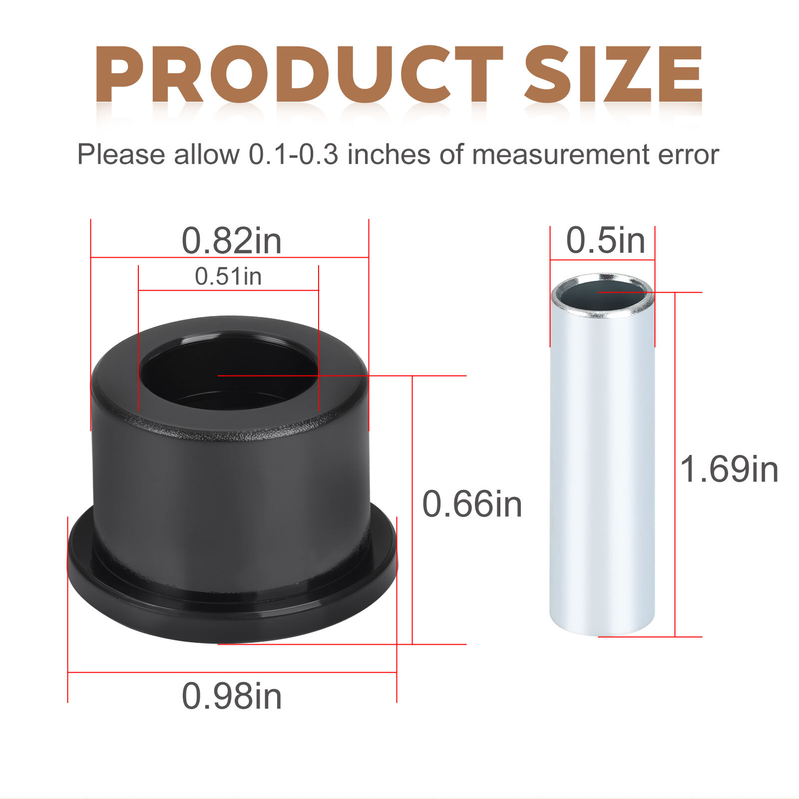 Full Set A-Arm Bushing Kit For Honda TRX400X TRX450ER TRX 400EX 450R 1999-2014