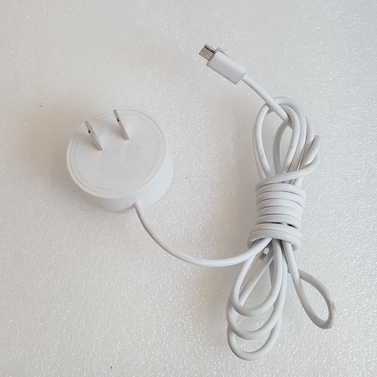 Google Home Mini AC Adapter Micro-USB Power Supply W17-009N1A Tested Works Nice