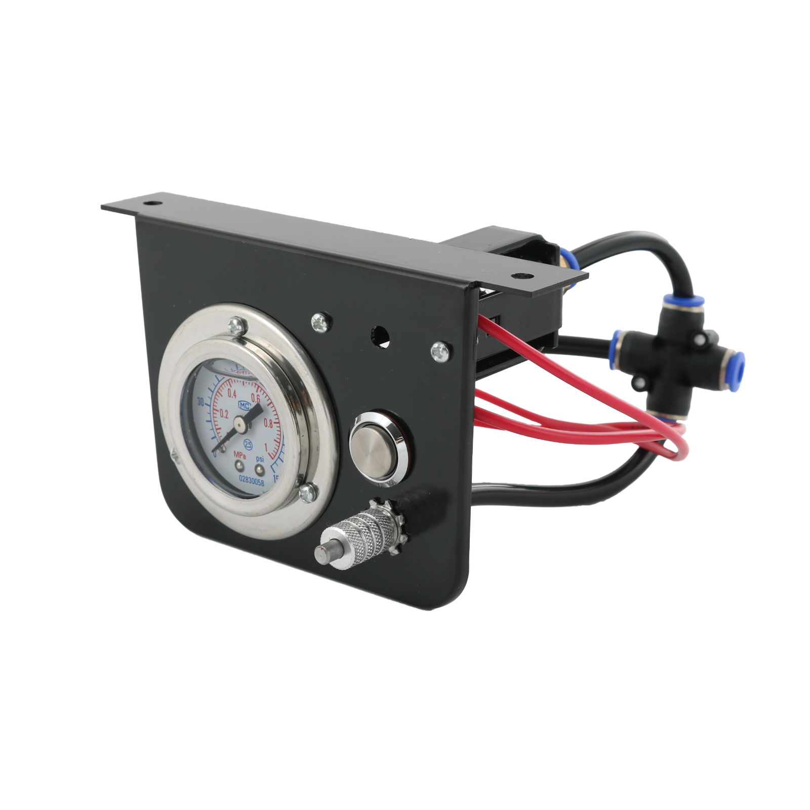 25804 Air Suspension Compressor Guage Switch Amps Kit Air Lift Bag Control Kit