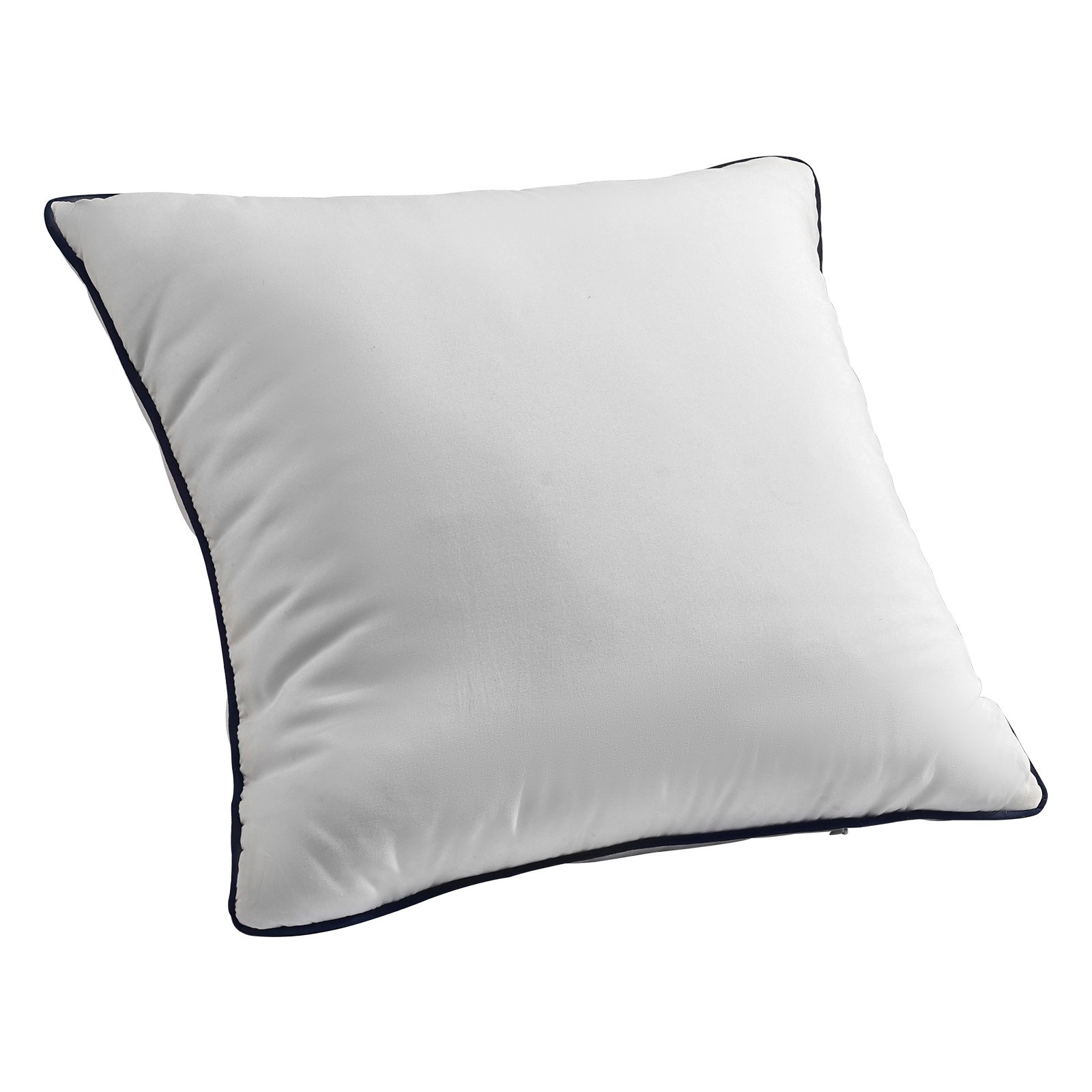 18 x 18 in Throw Pillow Inserts Pack of 2 White Down Alternative Pillows Square