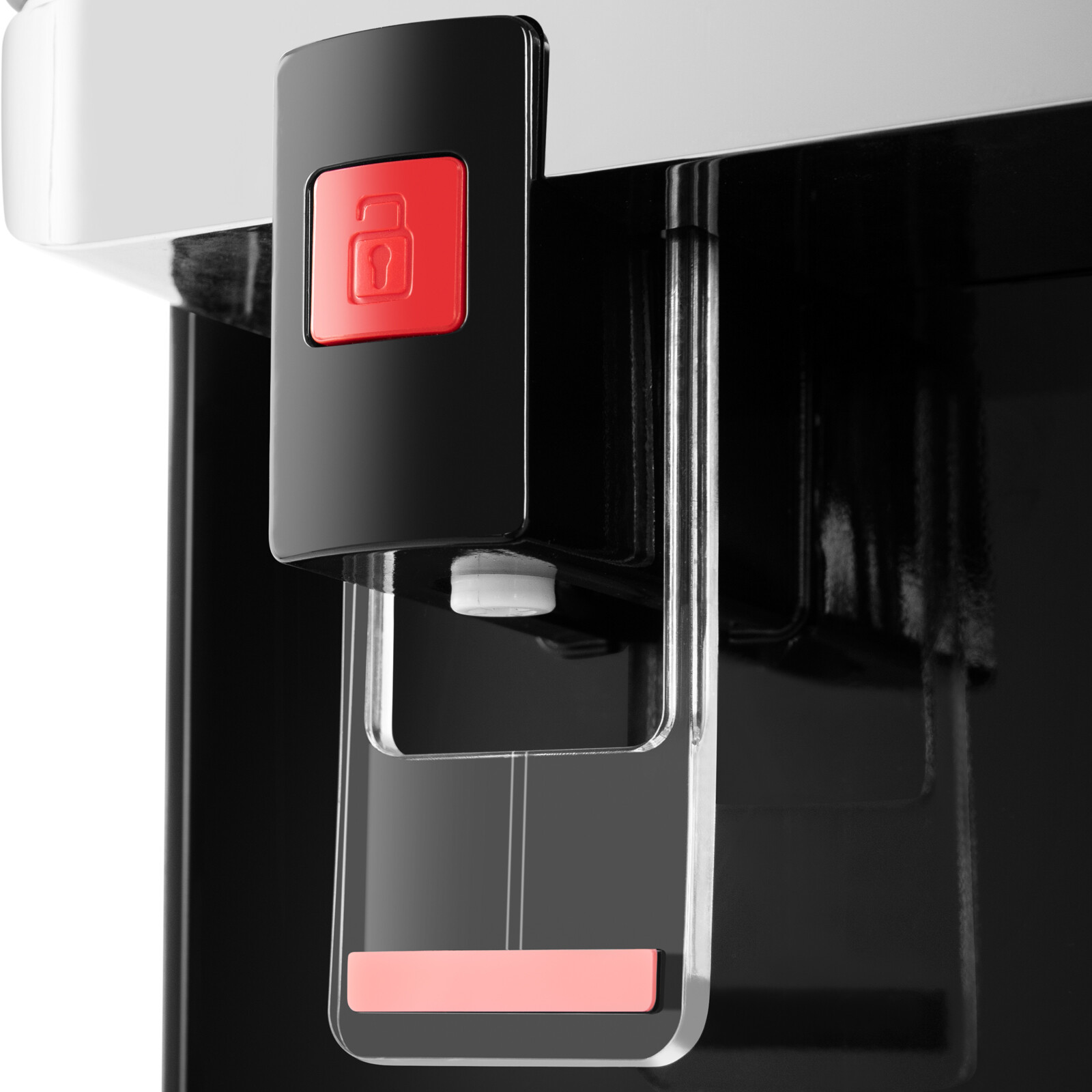 Top Loading Hot/Cold Water Cooler Dispenser Compressor Refrigeration w/ Freezer