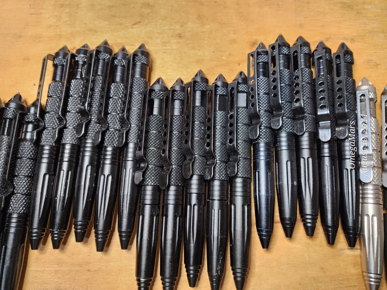 Military Tactical Pen set, emergency glass breaker, x3 a order. Bundle /lot of 3