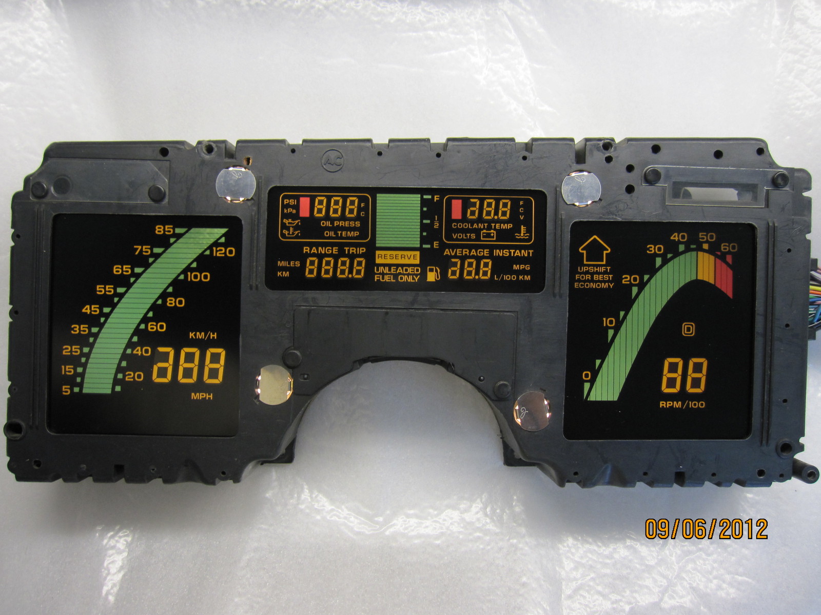 Corvette C4 digital dash instrument cluster Rebuilt 84 85 86 87 88 89 speedo