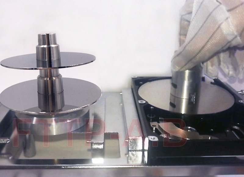 Hard disk Repair Opening Operating Table+2.5/3.5" HDD Platters extractor/Holder