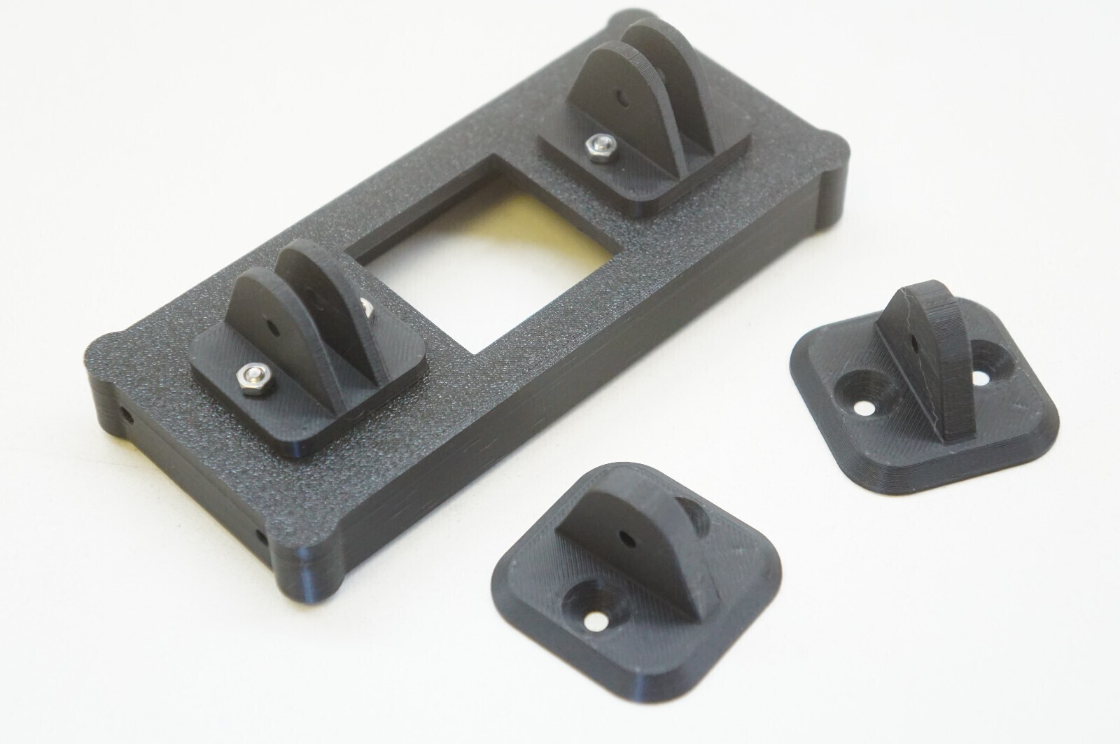 Front Head Unit Swivel Wall Mount Holder Pitch up/down for Xiegu G90 HF Radio