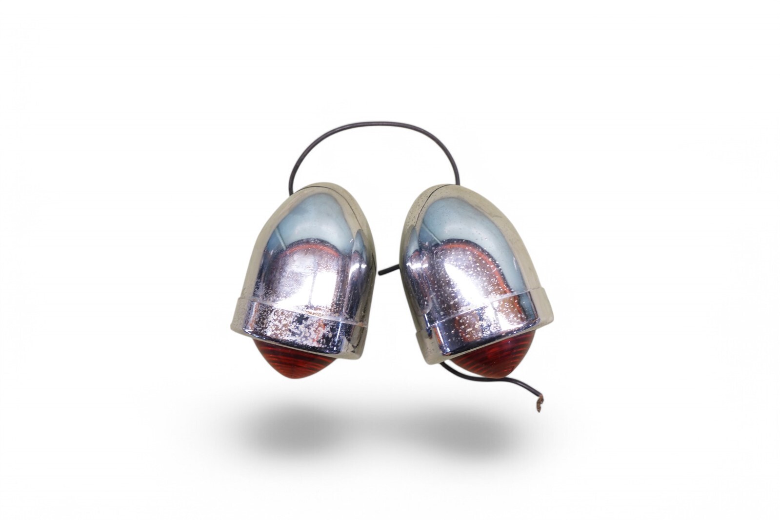 Harley Shovelhead Panhead Red Bullet Marker Light *2080