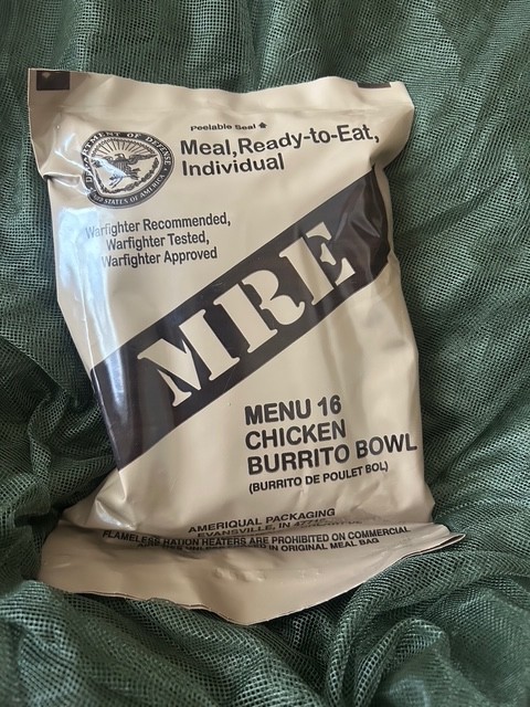 Official Ameriqual Military MRE Individual Single Meal You Pick Exp. 2027.