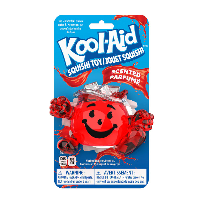 Hey KOOL-AID Man Stretchy SQUISHY TOY Fidget Squeeze Viral toy Candy SCENTED