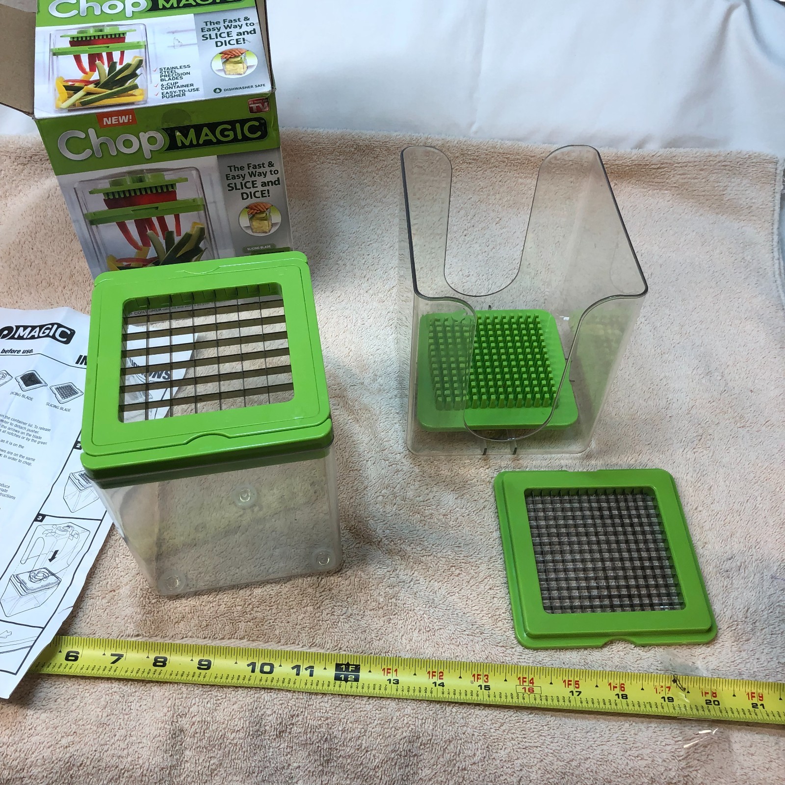 CHOP MAGIC FAST & EASY WAY TO SLICE & DICE / DICE & SLICE from 2013