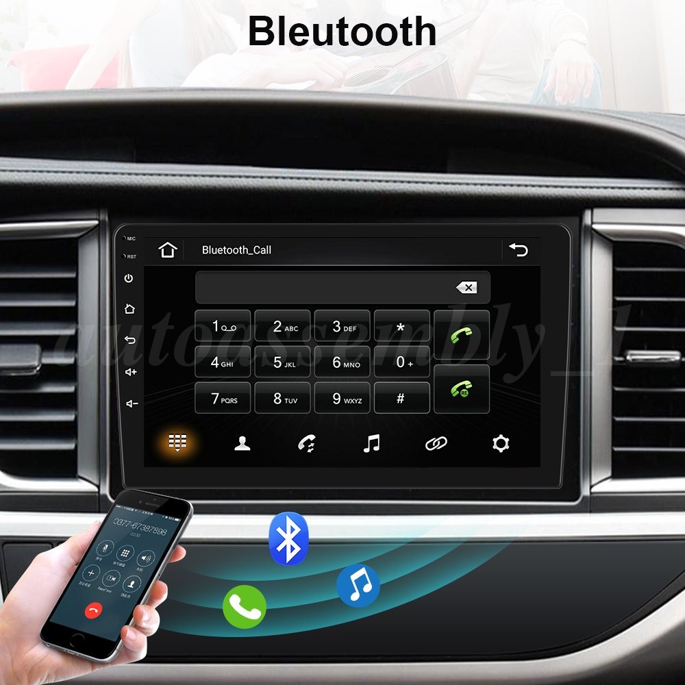 Android 16 Carplay GPS Navi WiFi 10.1" Double 2Din Touch Screen Car Stereo Radio