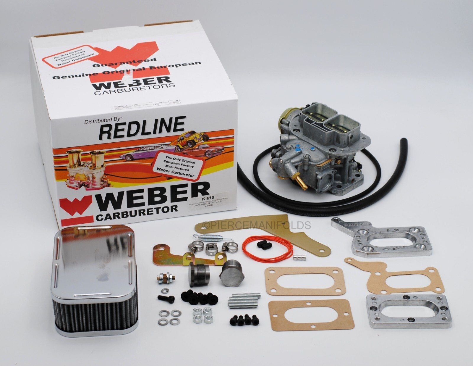 K610  WEBER 32/ 36 DGEV CONVERSION FOR DODGE D50 2.0, 2.6 W/ MANUAL TRANS