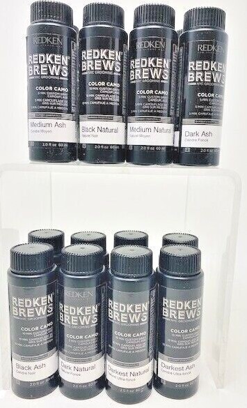 REDKEN BREWS FOR MEN 5 Minute Color Camo For Grey Hair: (CHOOSE) FastShipping