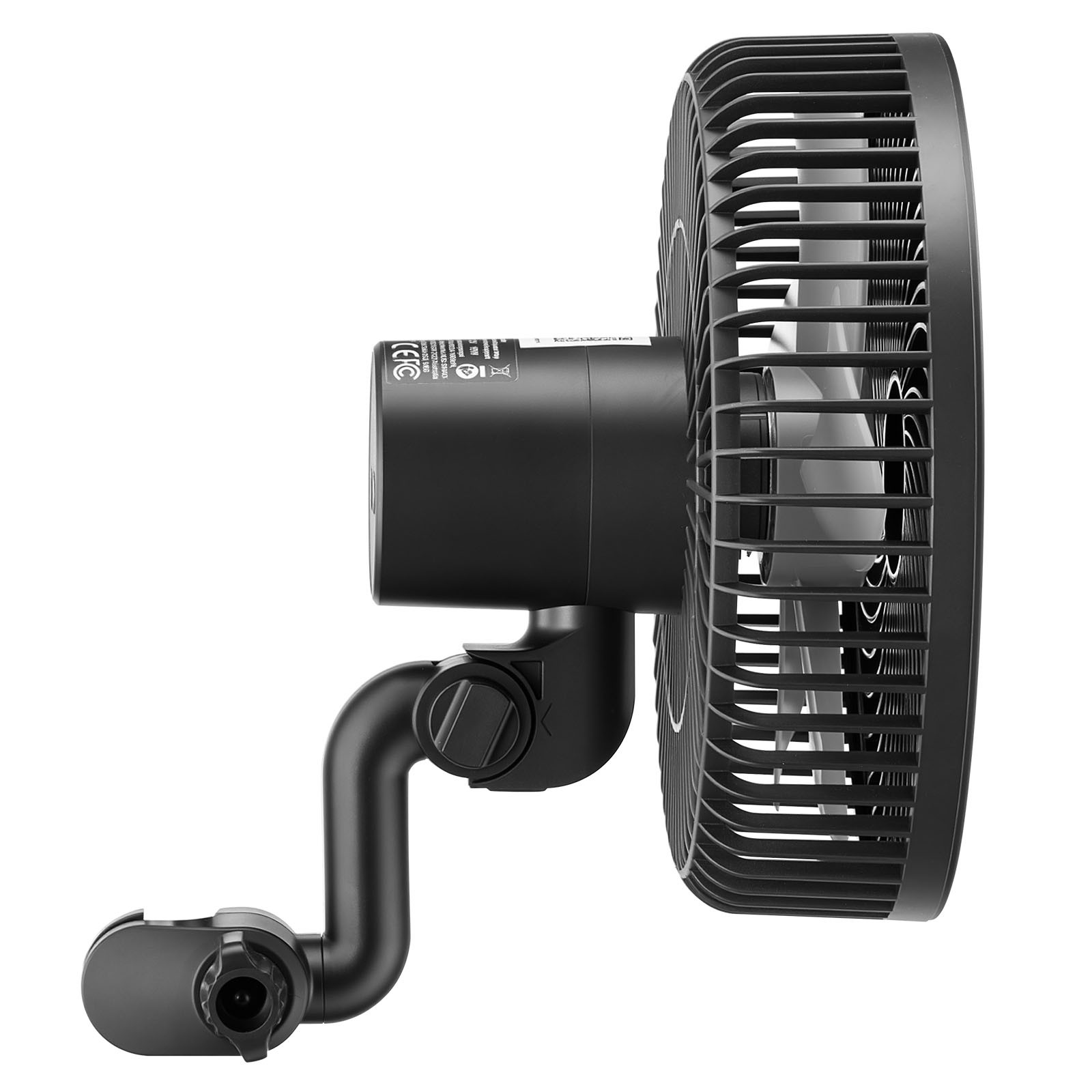 VEVOR Grow Tent Clip-On Plant Fan, Rechargeable USB, 2-Pack