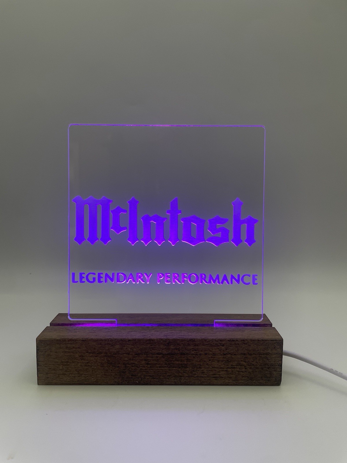 McIntosh MA 6100 Amplifier | Vintage LED Sign