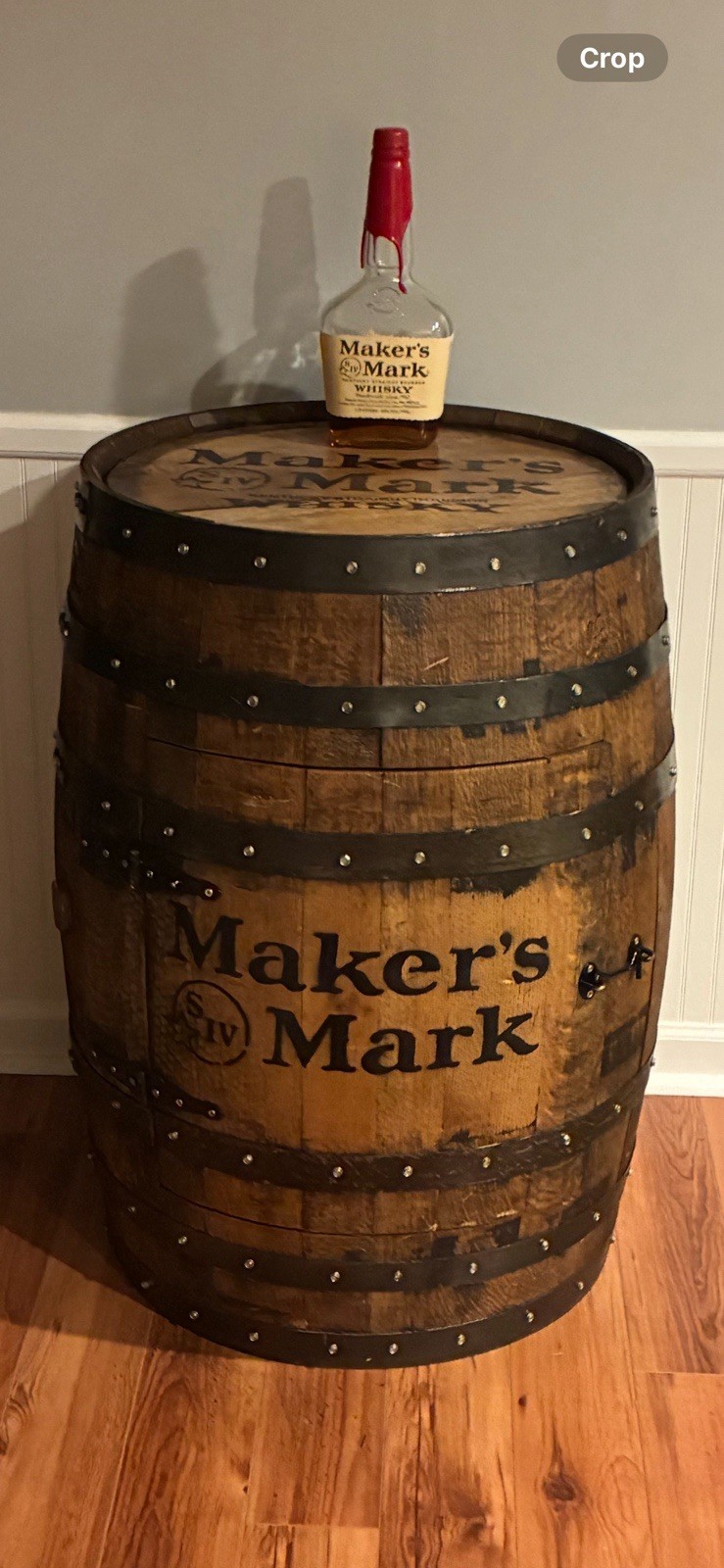 Whiskey Barrel Cabinets Bars “Free Shipping”