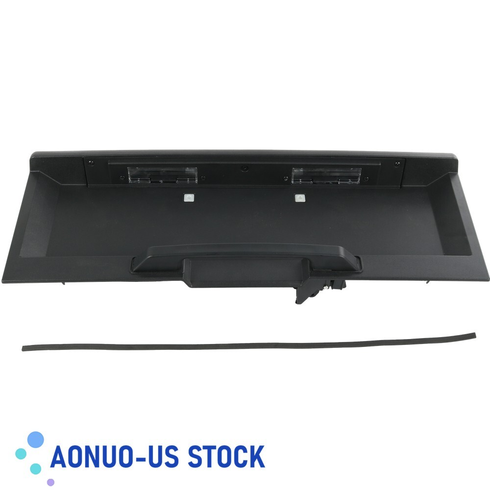 15135441 Black Rear Tailgate License Pocket For Hummer H2 2003 2004 2005