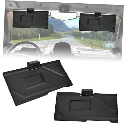 Sun Visors for Polaris Xpedition XP/XP 5/ADV/ADV 5 2024+, PP Anti-Glare Visor