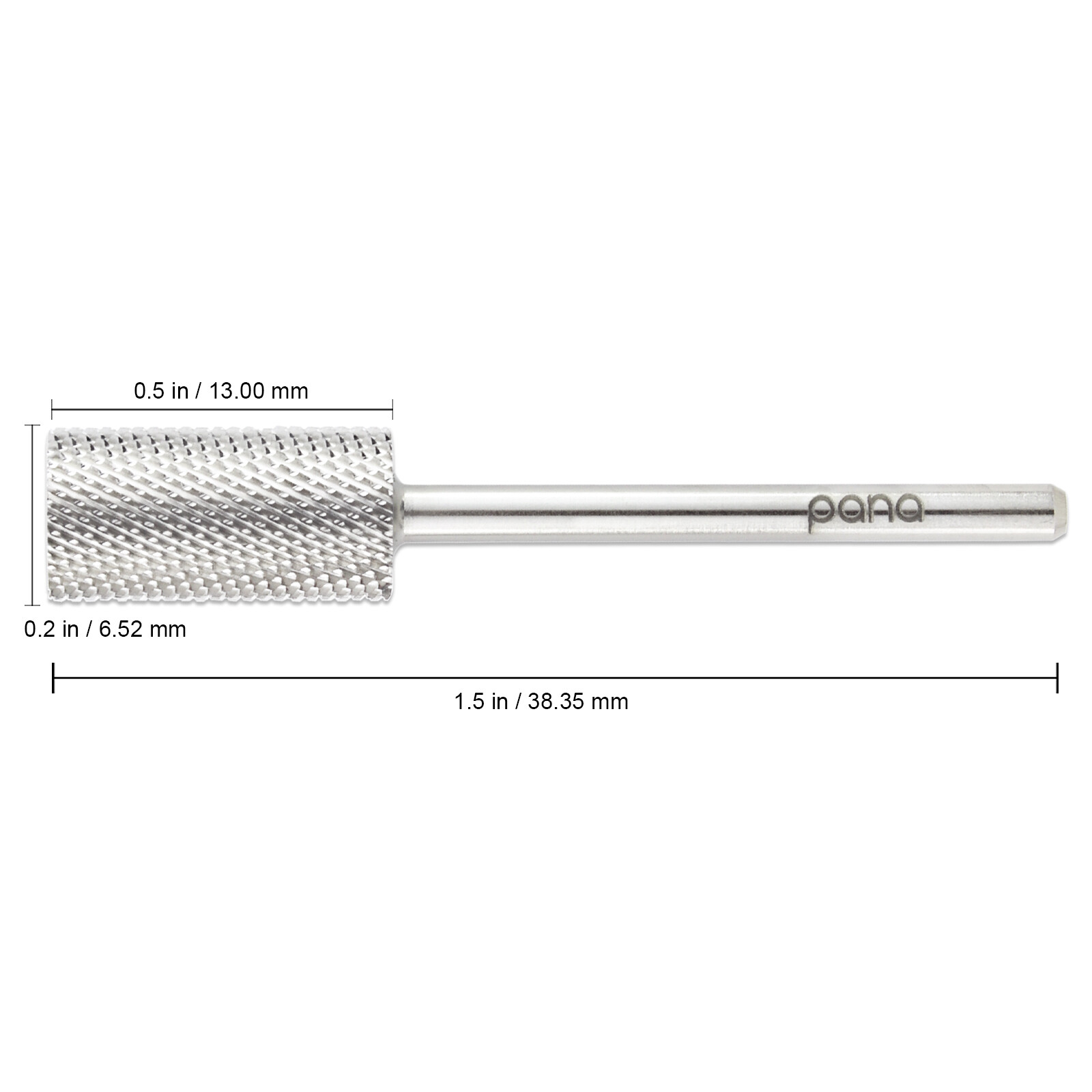 Professional Silver Large Barrel Nail Carbide Drill Bit Fine Grit
