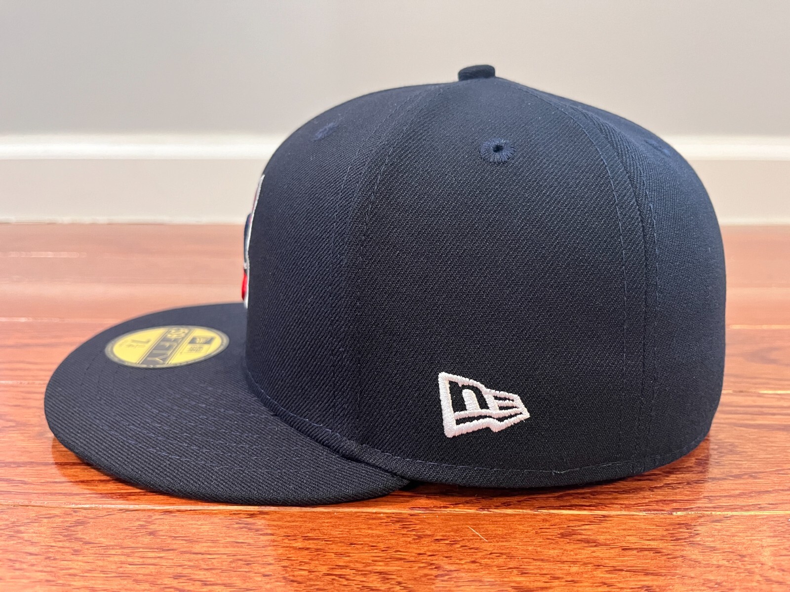 Cleveland Indians MLB Chief Wahoo Authentic on field New Era 59Fifty Hat - Navy