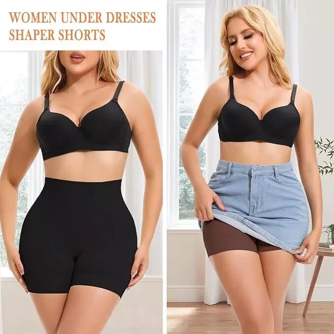 NIP / SHAPEMINT Essentials Women's HIGH WAISTED SHAPER BOYSHORTS Panties - 3XL