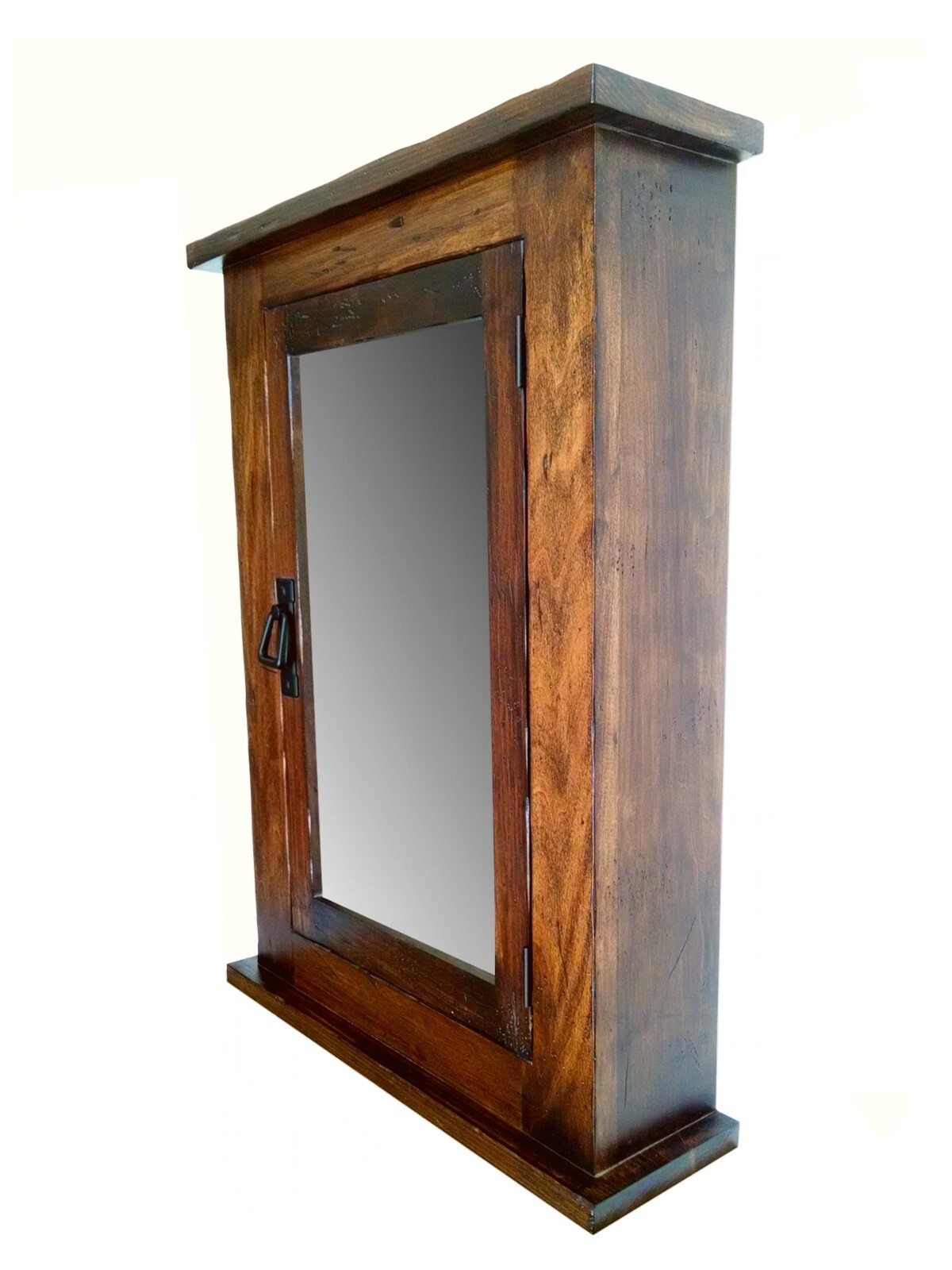 Primitive Mission Medicine Cabinet /Solid wood/ Distressed/ Rustic/Medium Finish