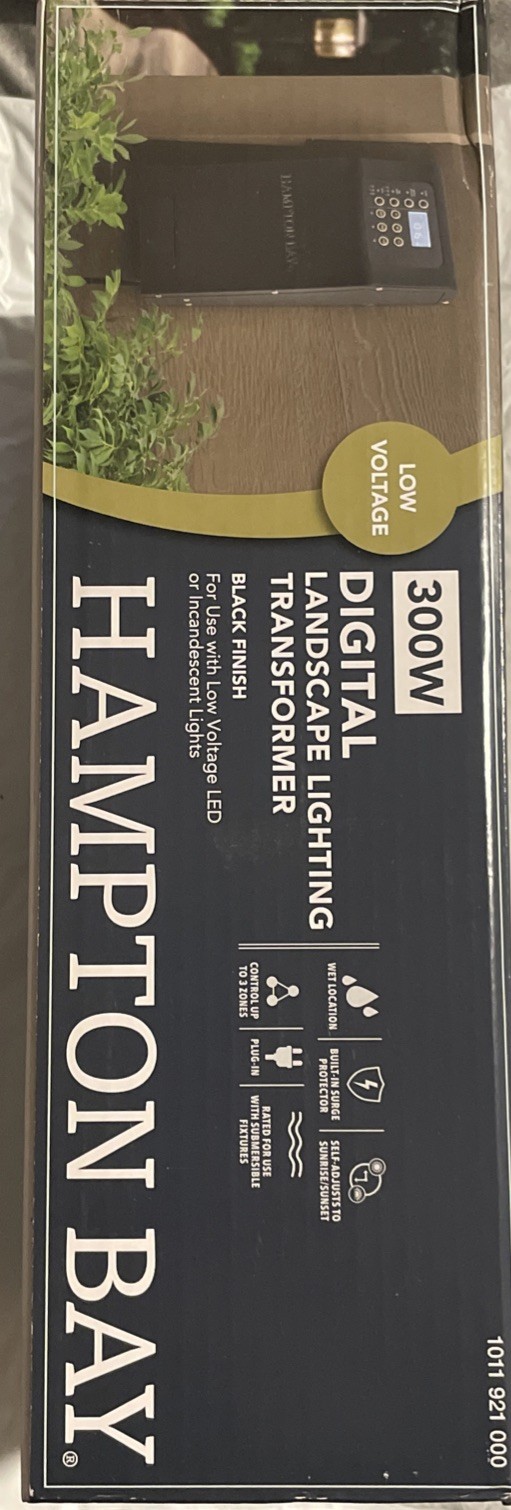 Hampton Bay 300-Watt Digital Landscape Lighting Transformer