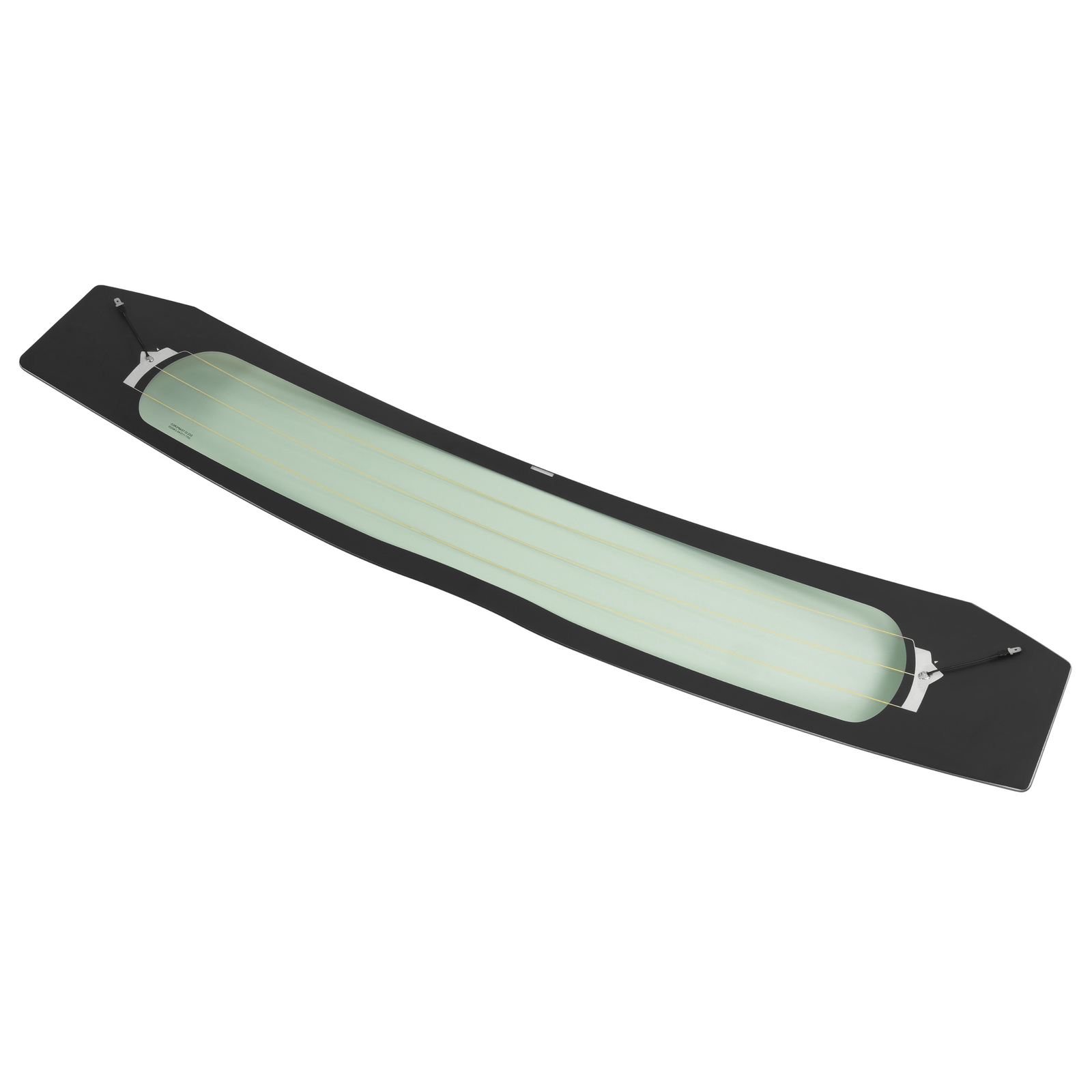 Lower Rear Back Window Glass Heated Fits 2010-2015 Toyota Prius 4Dr Hatchback