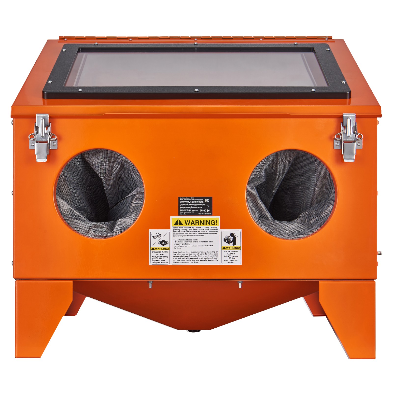 Uimoso 40 Gallon Sandblasting Cabinet with Blasting Gun and 4 Nozzles