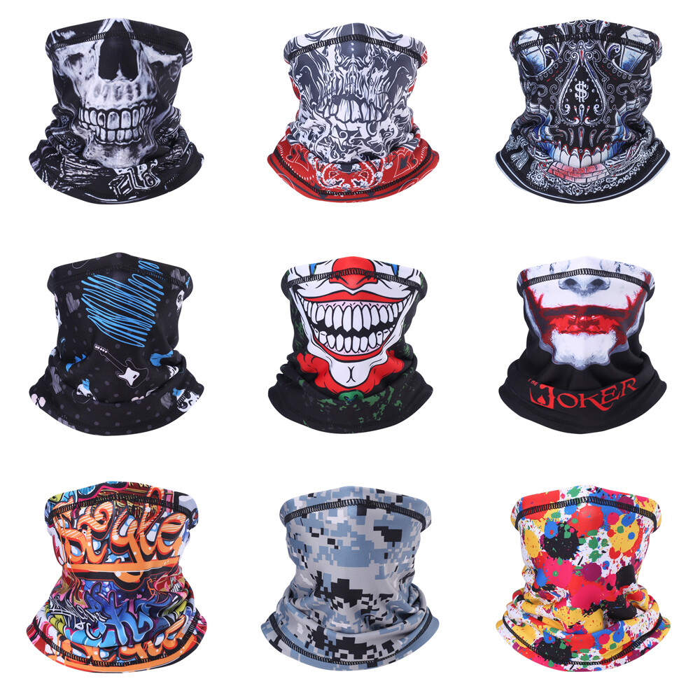 Winter Neck Warmer Gaiter Fleece Windproof Face Mask Cover Scarf for Men & Women