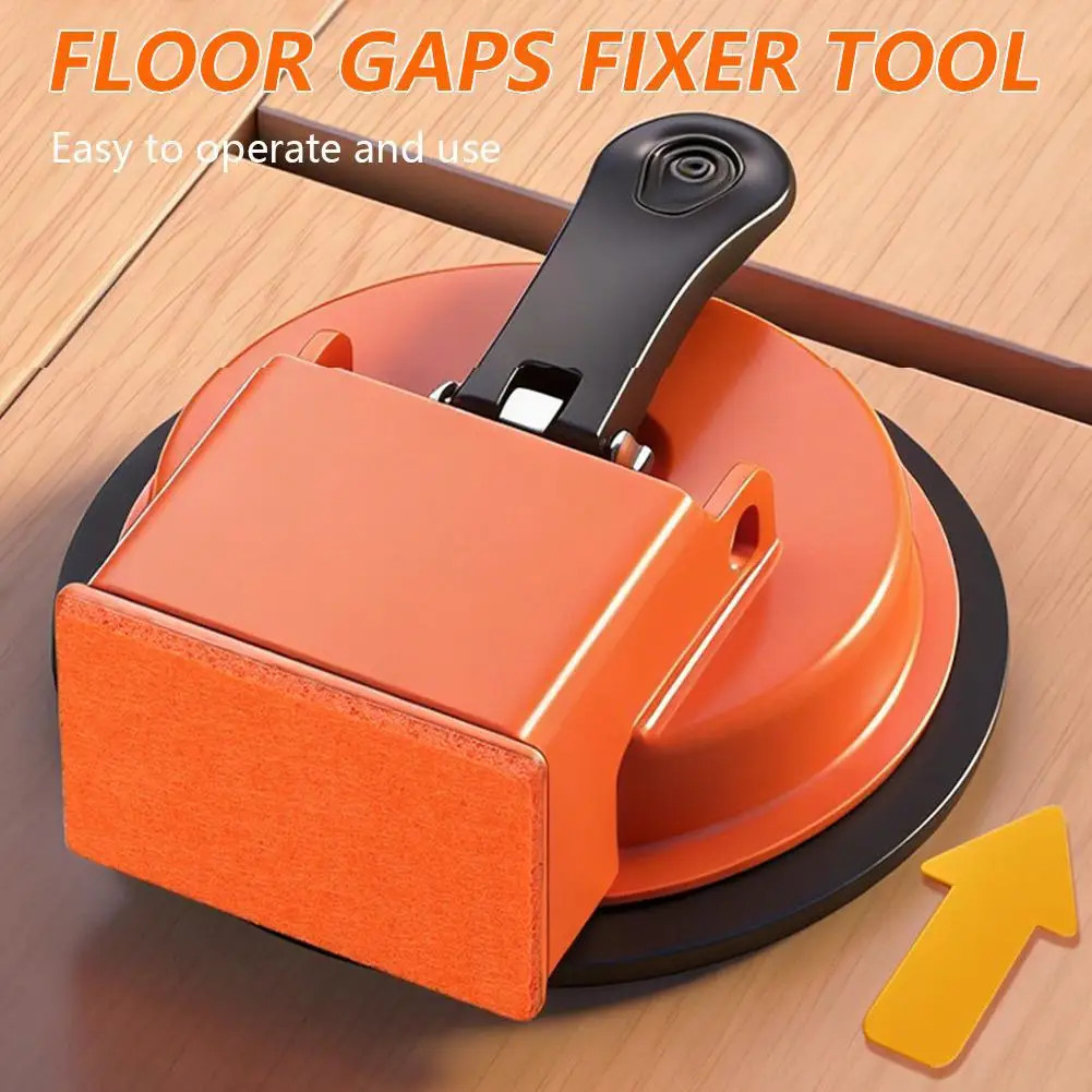 Floor Gap Fixer Tool with Suction Cup for Hardwood-Laminate and Vinyl Flooring