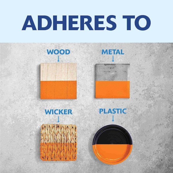 Rust-Oleum 334043 General Purpose Spray Paint, Real Orange, Gloss, Solvent, 12