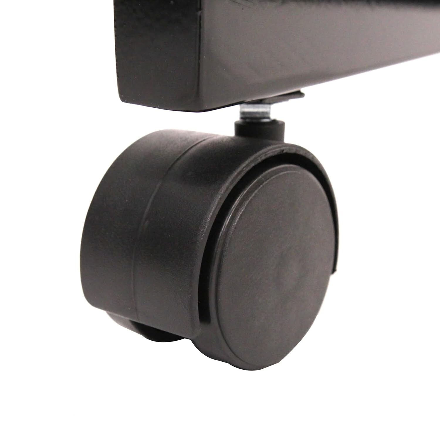 Black Grid Gondola Base Casters Use w Existing 3” on Center Wire Grid Panels