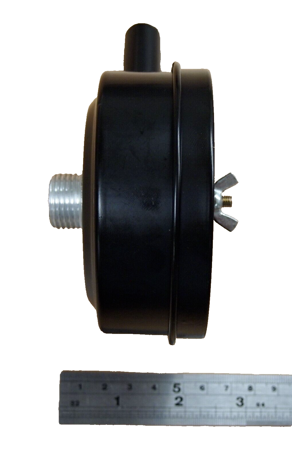 Lot of (2) Air Compressor Intake 4" Air Filter Silencer 1/2" MPT Paper Cartridge