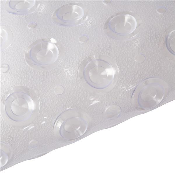 Non Slip Bath Mat Shower Floor Tub Clear Bathroom Bathtub Suction Safety Large