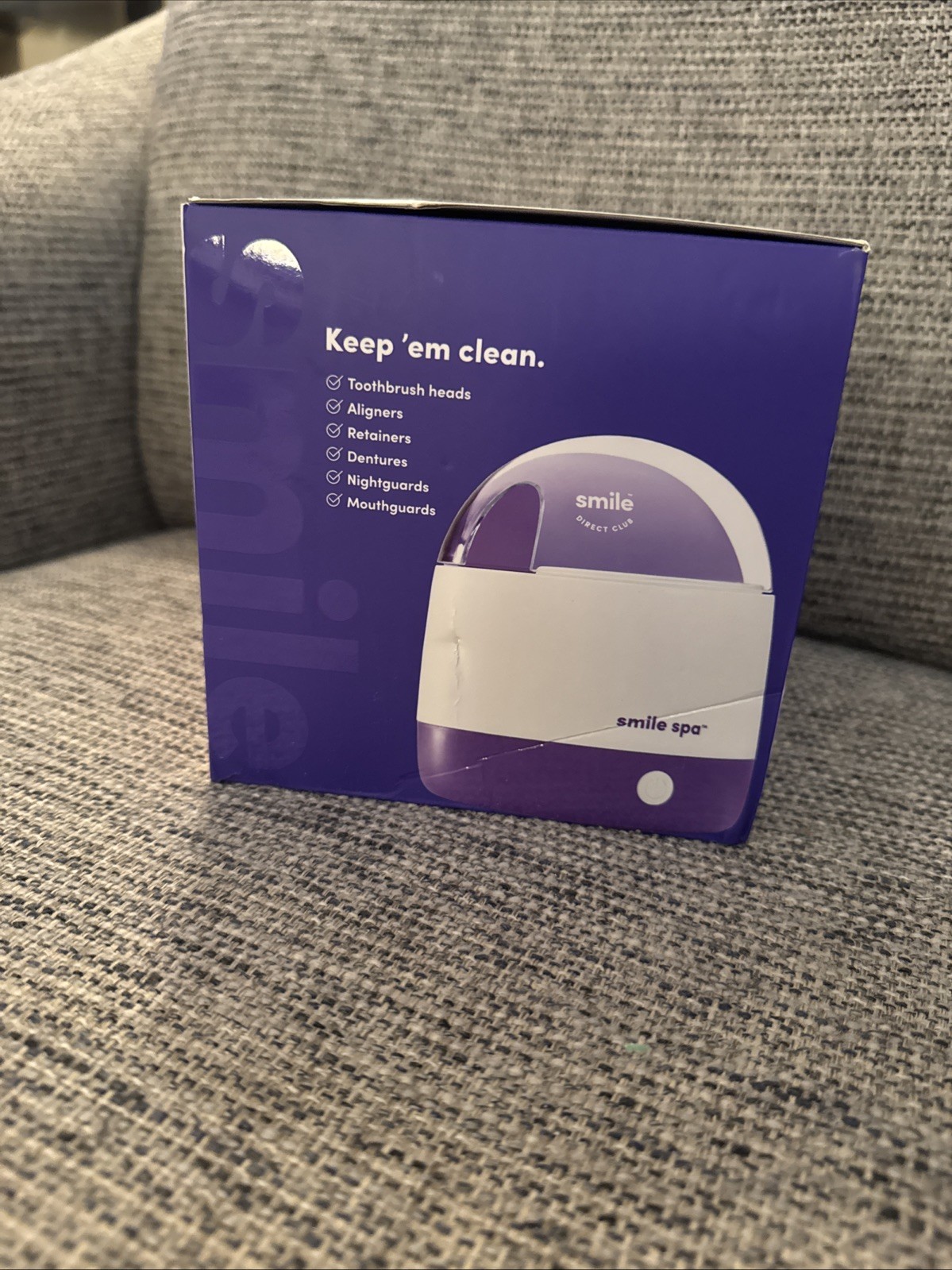 Smile Direct Club Ultrasonic + UV Cleaner For Oral Care Devices