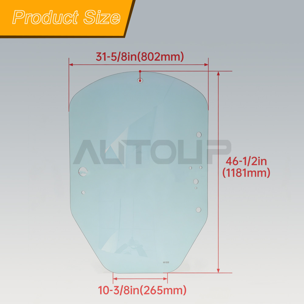 Cab Door Glass For John Deere 318E 323E 333G Skid Steer #T344818