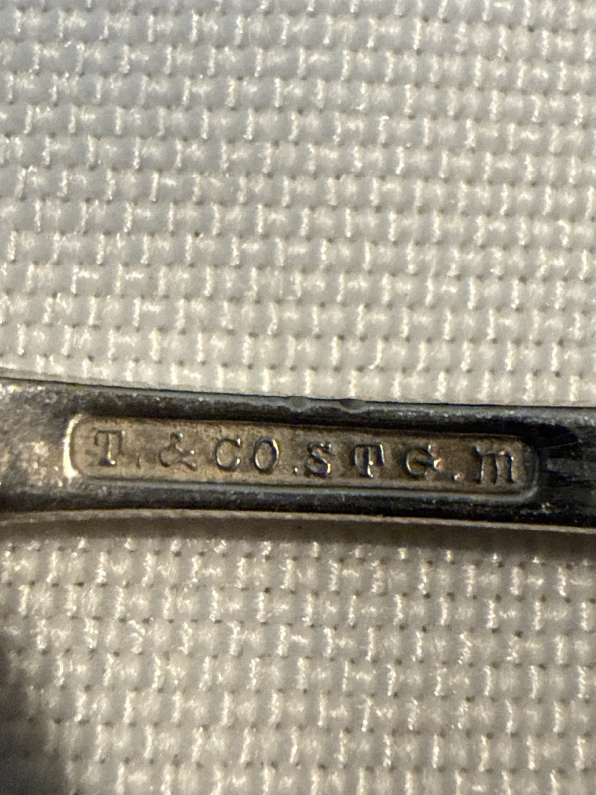 6 Tiffany & Co Antique Sterling Silver Salt Spoons