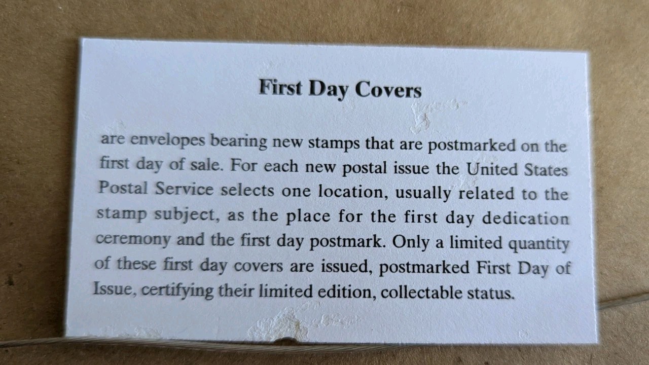 American Quilts First Day Cover Stamps 1978 Full Set Professionally Framed