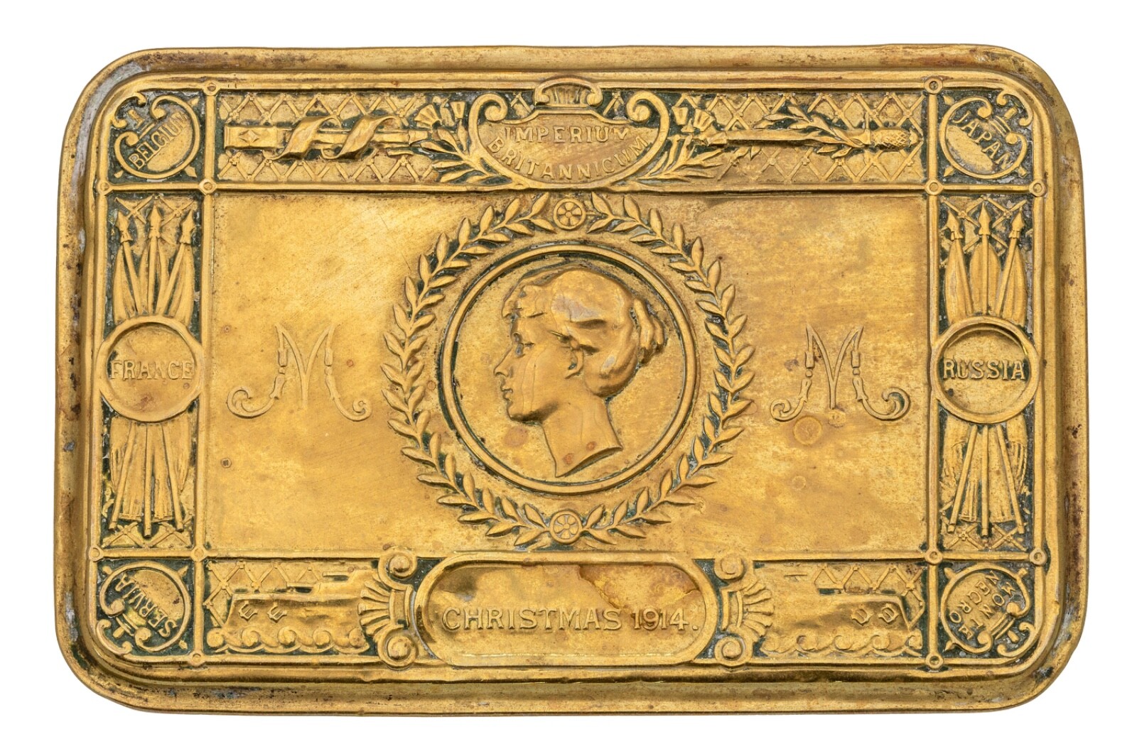 WW1 Princess Mary's Christmas Tin 1914