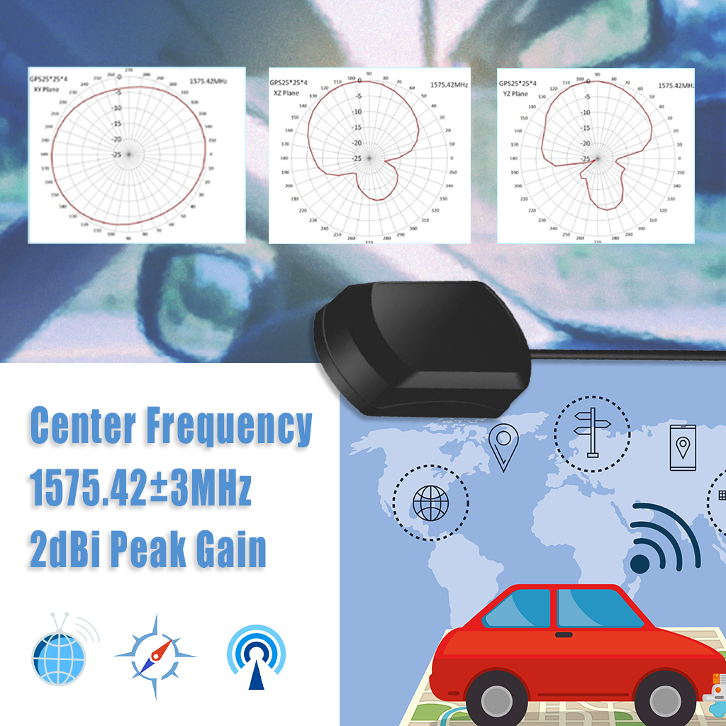 OEM New GPS Navigation Antenna Replacement for Pioneer DMH-W2770NEX DMHW2770NEX
