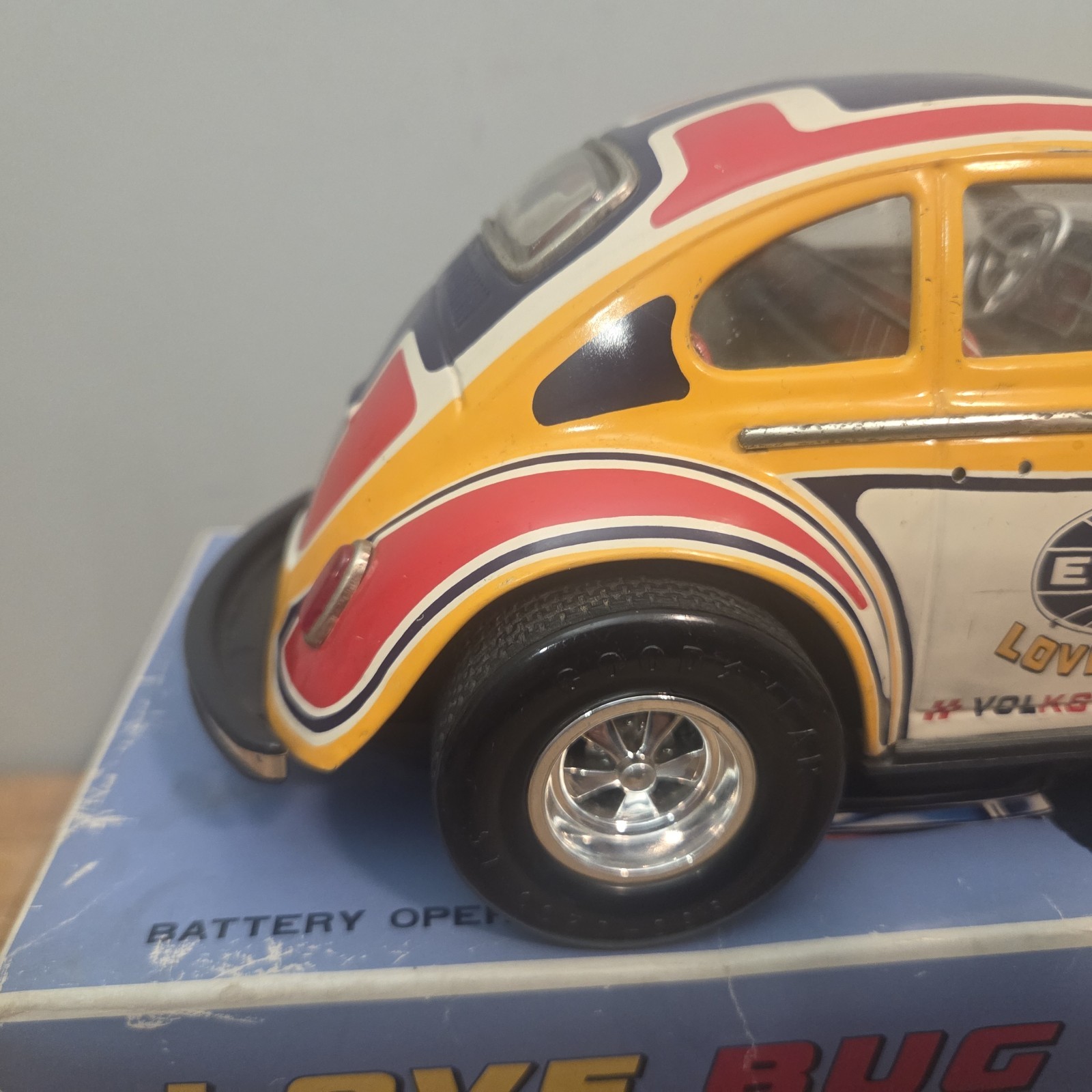 Volkswagen By Taiyo Empi Love Bug C-633 W/ Original Box Non Tested Beetle Car