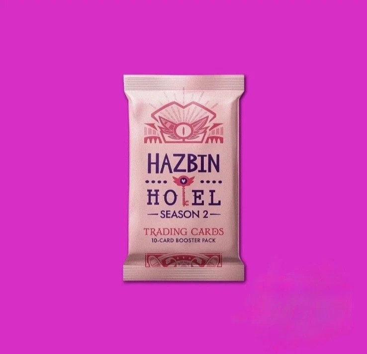 HAZBIN HOTEL Season 2 Trading Cards 2nd Edition Booster Pack IN-HAND FAST SHIP