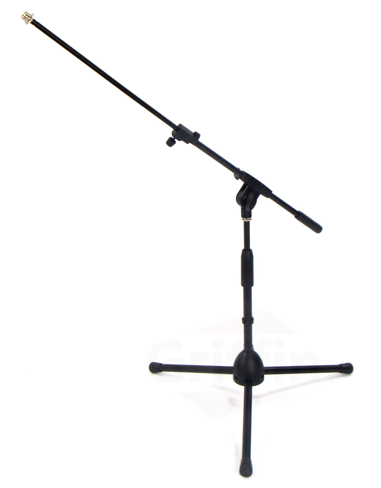 GRIFFIN Short Microphone Boom Stand | Small Low Mic Holder Guitar Amp Mount Drum